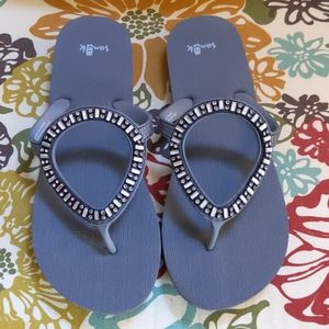 Sanuk flip flops